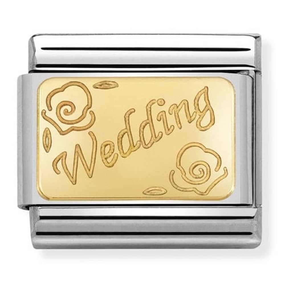 Nomination Yellow Gold ‘Wedding’ Charm