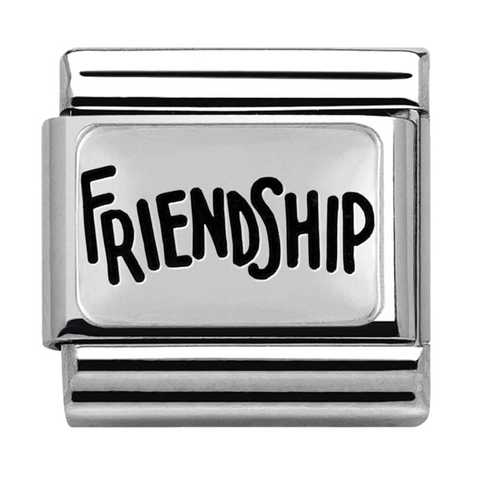 Nomination Silver Friendship Charm