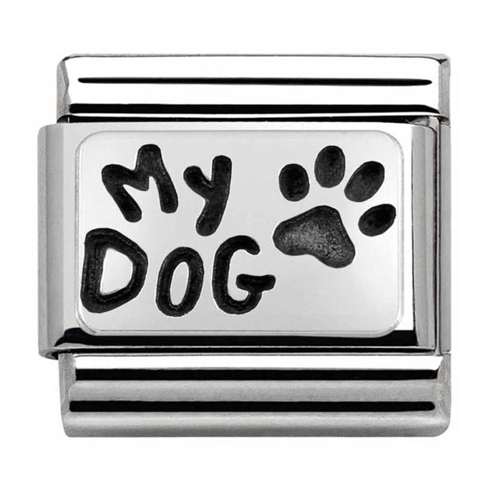 Nomination Silver My Dog Charm