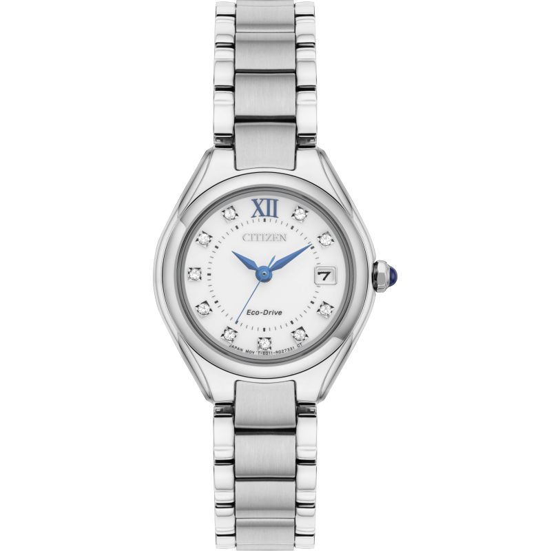 Citizen Ladies Silhouette Crystal Stainless Steel Watch