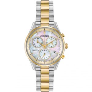 Ladies Silhouette Chronograph Bi-Colour - FB1444-56D