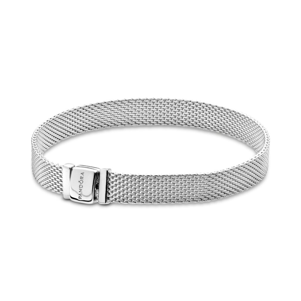 PANDORA REFLEXIONS Silver Mesh Bracelet – 597712