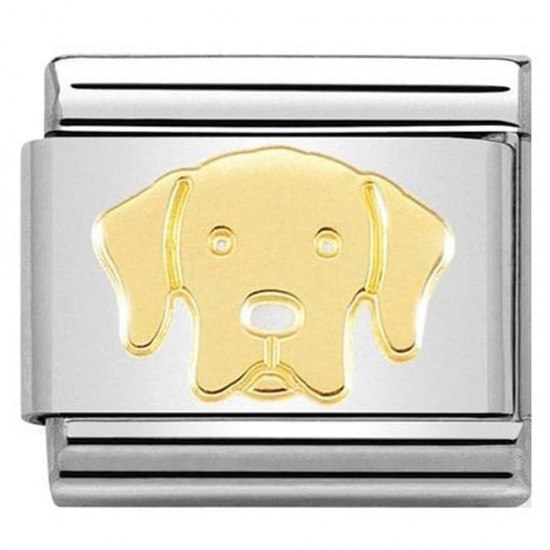 Yellow Gold Labrador Charm Stanley Hunt Jewellers - 030162/57