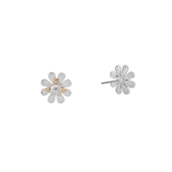 Vivienne Westwood Daisy Flower Stud Earrings – 62010257-02W344-CN