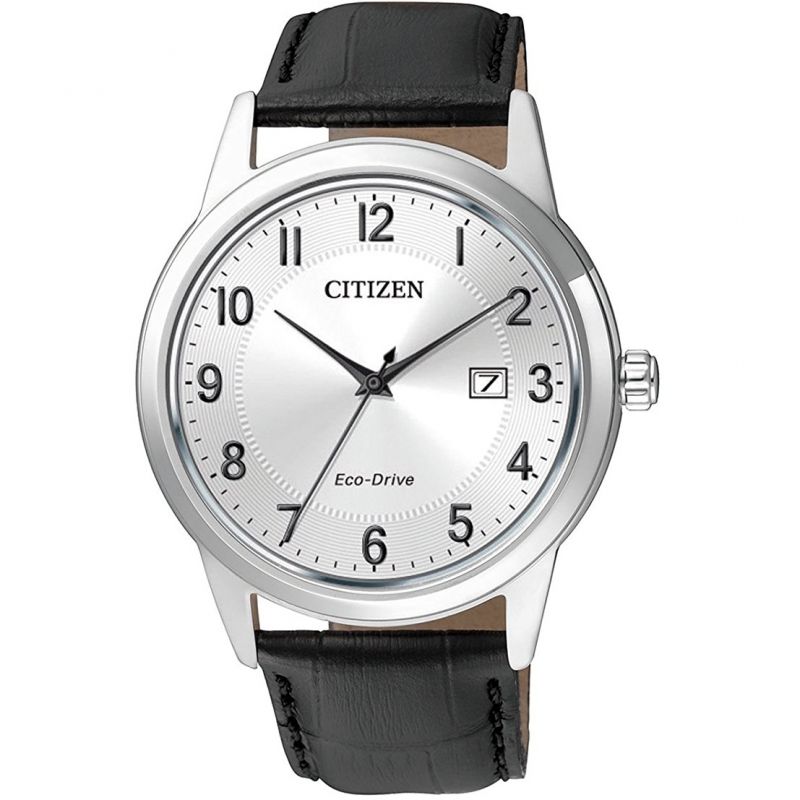 Mens Citizen Eco-drive Dress Stainless Steel Watch - AW1231-07A