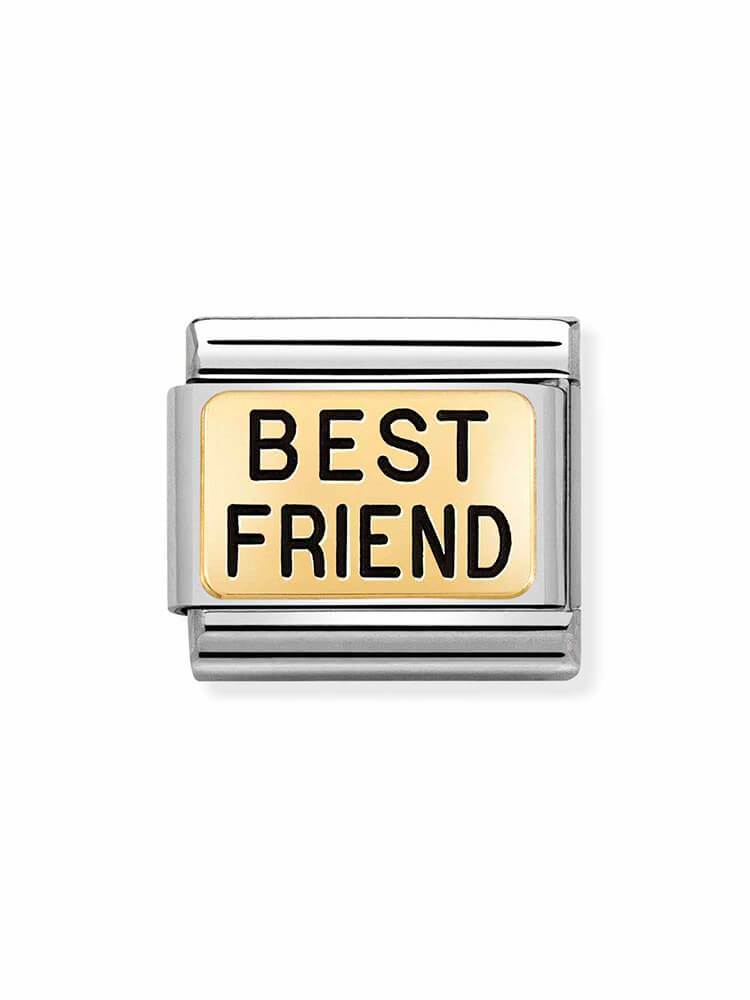 Nomination Yellow Gold Best Friend Charm – 030166/05