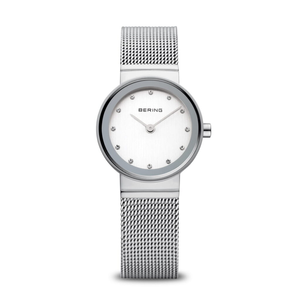 Bering Ladies Polished Silver Watch – 10122-000