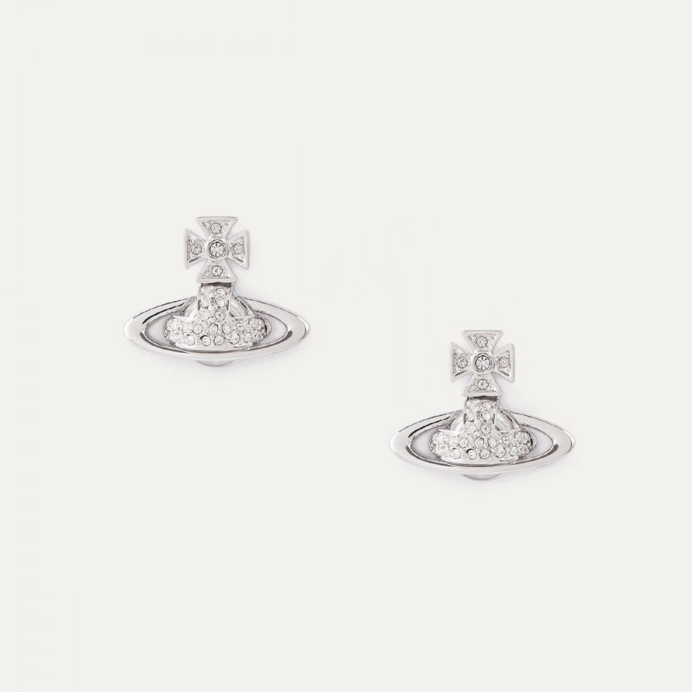 Vivienne Westwood Sorada Bas Relief Silver Earrings – 62010090-W110-CN