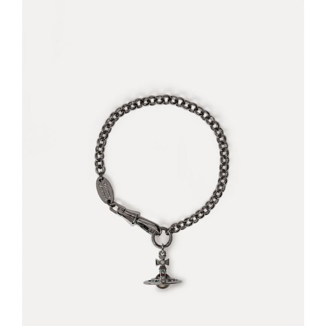 Vivienne Westwood Petite Orb Ruthenium Bracelet – 61020057-S001-CN