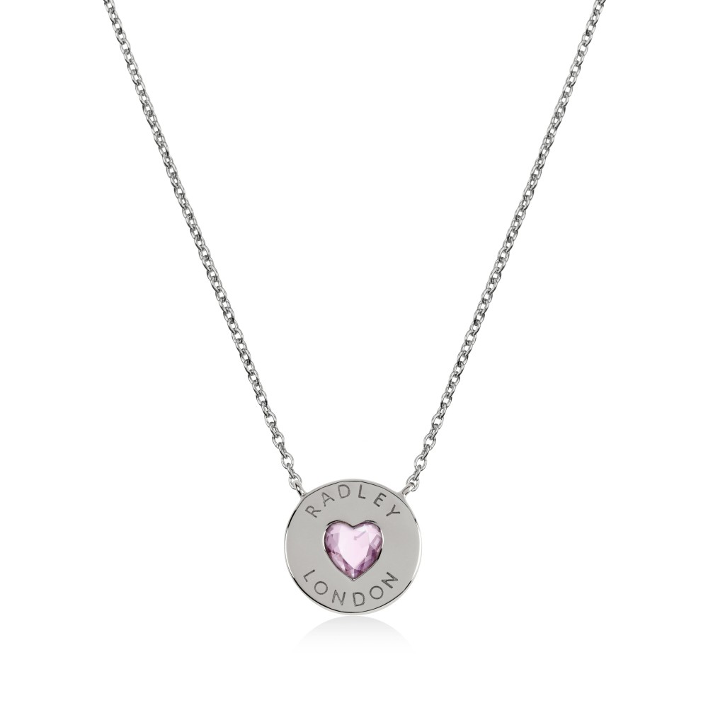 Silver Love Heart Necklace – RYJ2133