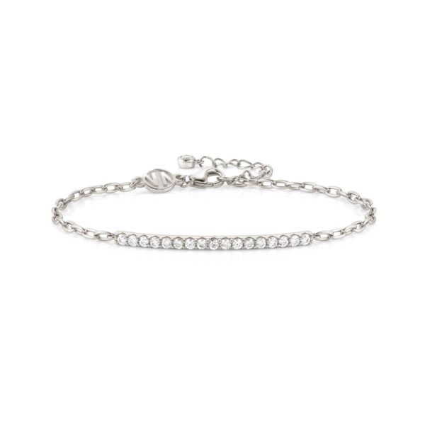 Nomination LOVELIGHT bracelet in 925 silver and cubic zirconia (008_WHITE Silver finish) – 149703/008