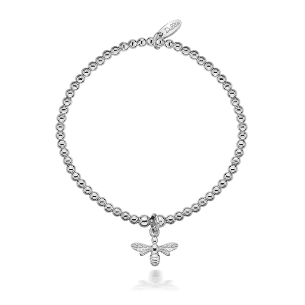 Dollie Jewellery Bumble Bee Silver Bracelet – B0051