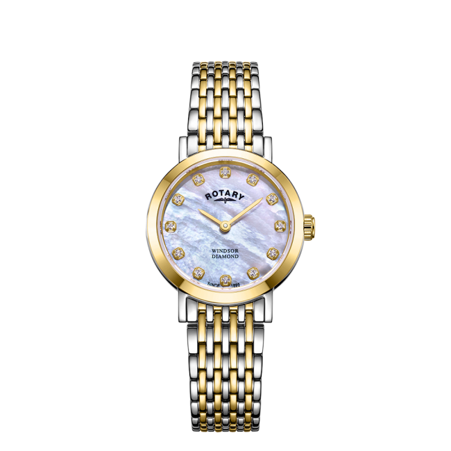 Rotary Windsor Diamond Set Ladies Watch – LB05301/41/D