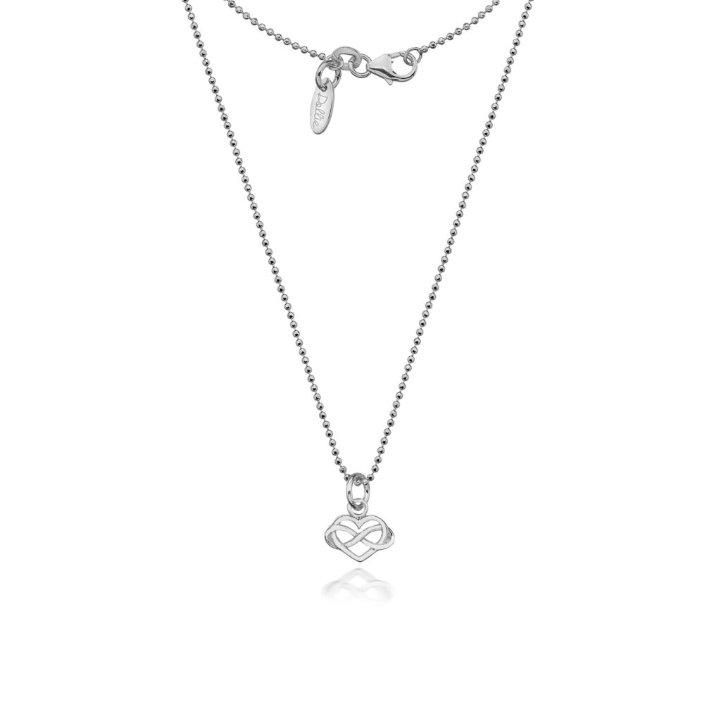 Dollie Jewellery Infinity Heart Necklace – N0043-18