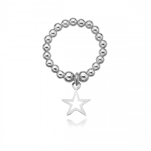 Dollie Jewellery Open Star Rings – R0003
