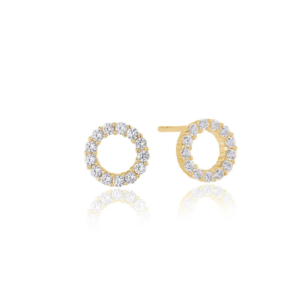 Sif Jakobs Gold Plated Bella Uno Piccolo Earrings