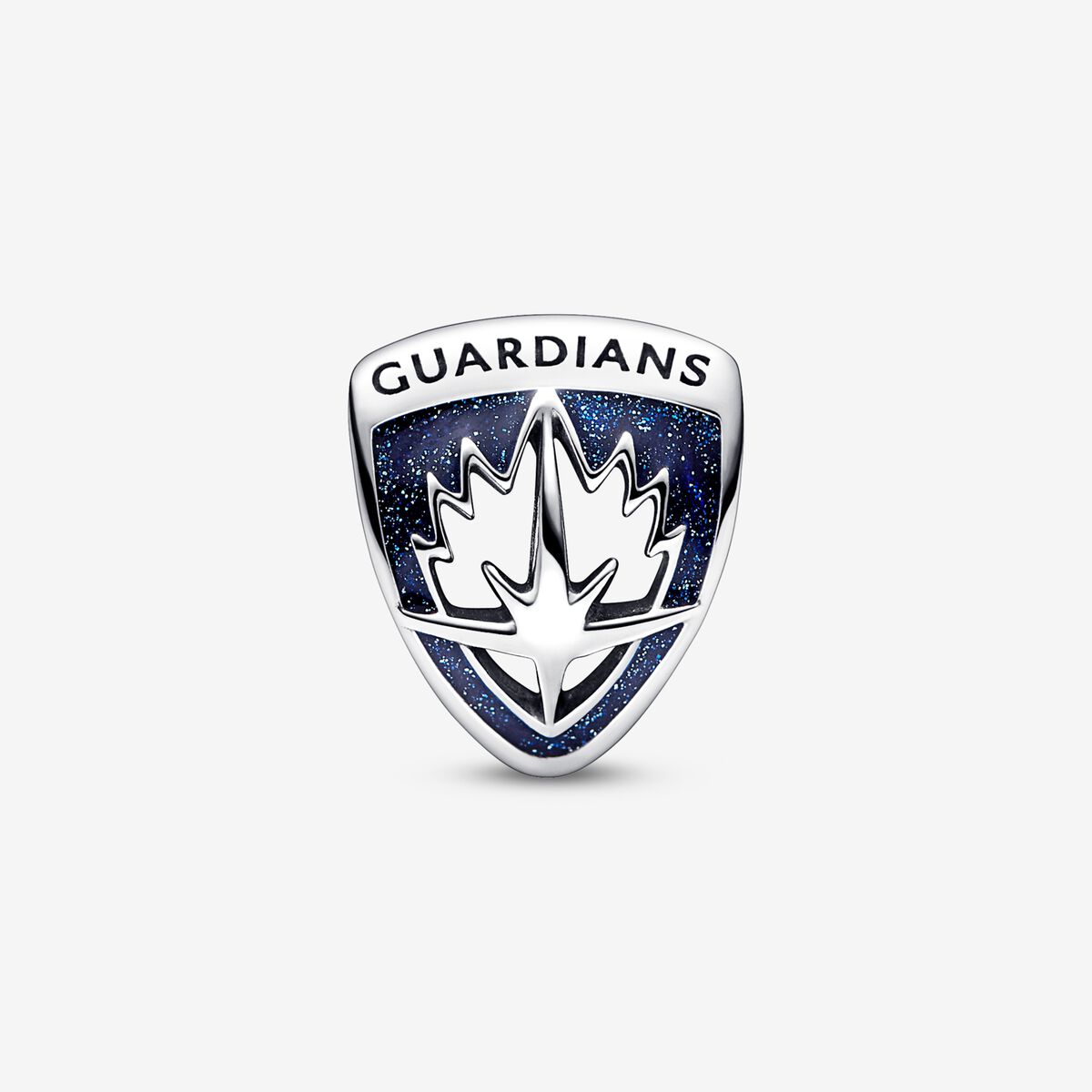 Pandora Marvel Guardians of the Galaxy Rocket Raccoon & Groot Emblem Charm - 792565C01