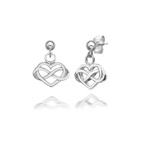 Infinity Heart Earrings - E0009