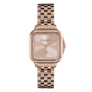 Classic 28mm Grosvenor Blush & Carnation Gold Bracelet Watch - 24000085