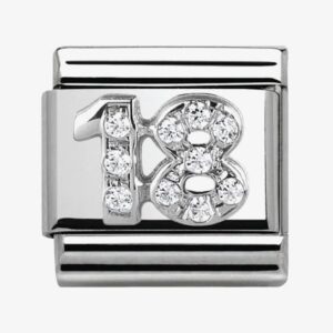 Classic Silvershine 18 Charm - 330304/18