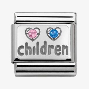 Nomination Classic Silvershine My Family Children Charm - 330304/15