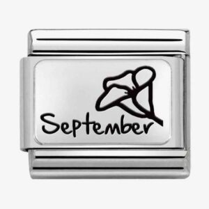 Classic Composable Plates September Flower Charm - 330112/21