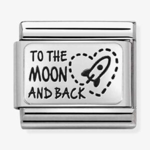 Classic Composable Silvershine To the Moon and Back Charm - 330111/39