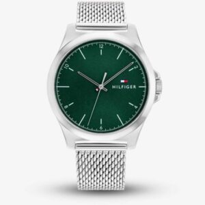 Norris Green Dial Mesh Watch - 1710548