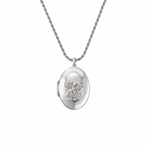Forget Me Not Silver Locket - 3SFMN0618