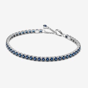 Sparkling Blue Tennis Bracelet - 591469C02-18