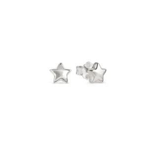 Armonica Earrings, Star, Sterling Silver - 241307/007