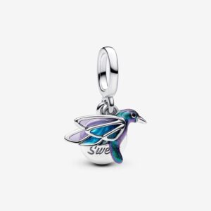 Hummingbird Double Dangle Charm - 793746C01
