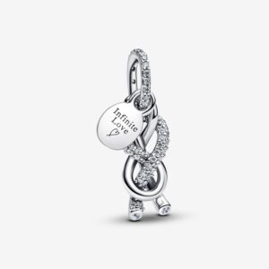 Pavé Infinity Knot Dangle Charm - 793780C01