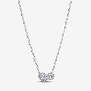 Embracing Halo Necklace - 393776C01-45