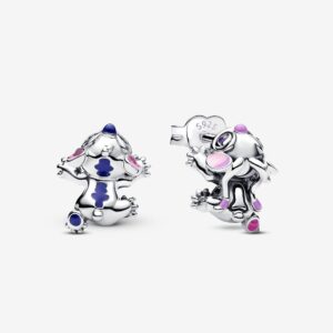 Pandora Disney Stitch and Angel Stud Earrings - 293741C01