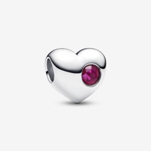 Pandora July Heart Birthstone Charm - 794161C07