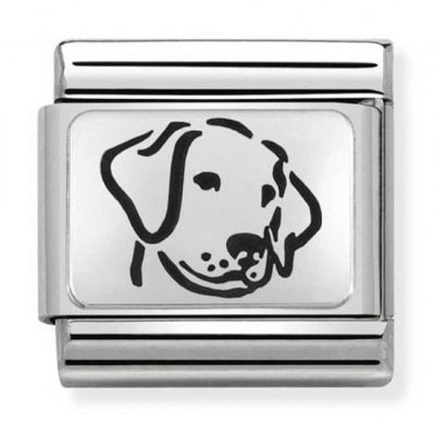 Silvershine Oxidised Plates Dog Charm Stanley Hunt Jewellers - 330109/06