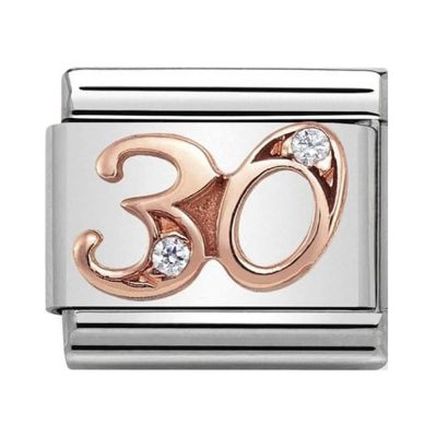 Nomination Rose Gold 30 Charm Stanley Hunt Jewellers