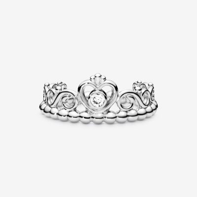 Princess Tiara Crown Ring size 62 - 190880CZ