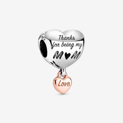 Pandora Love You Mum Heart Charm - 788830C00