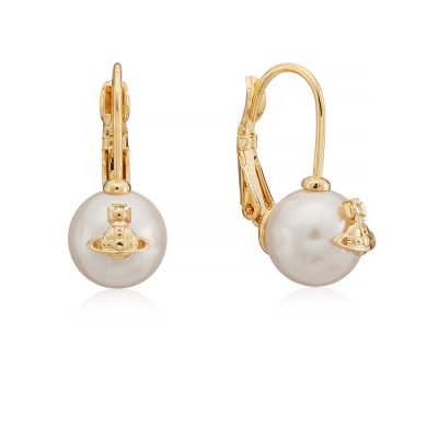 Gold Rosaline Pear Drop Earrings - 62020126-02R107-CN