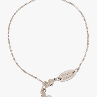 Vivienne Westwood Mini Bas Relief Pearl Bracelet - MT12723S-ST