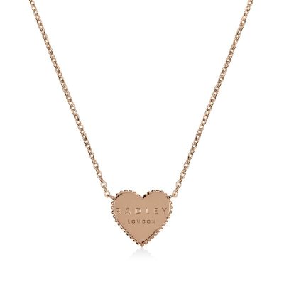 Ladies Love Rose Gold Necklace - RYJ2130