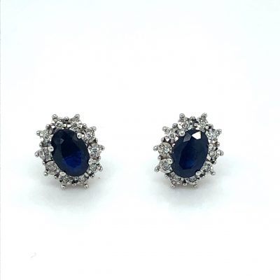sapphire and diamond earrings 1