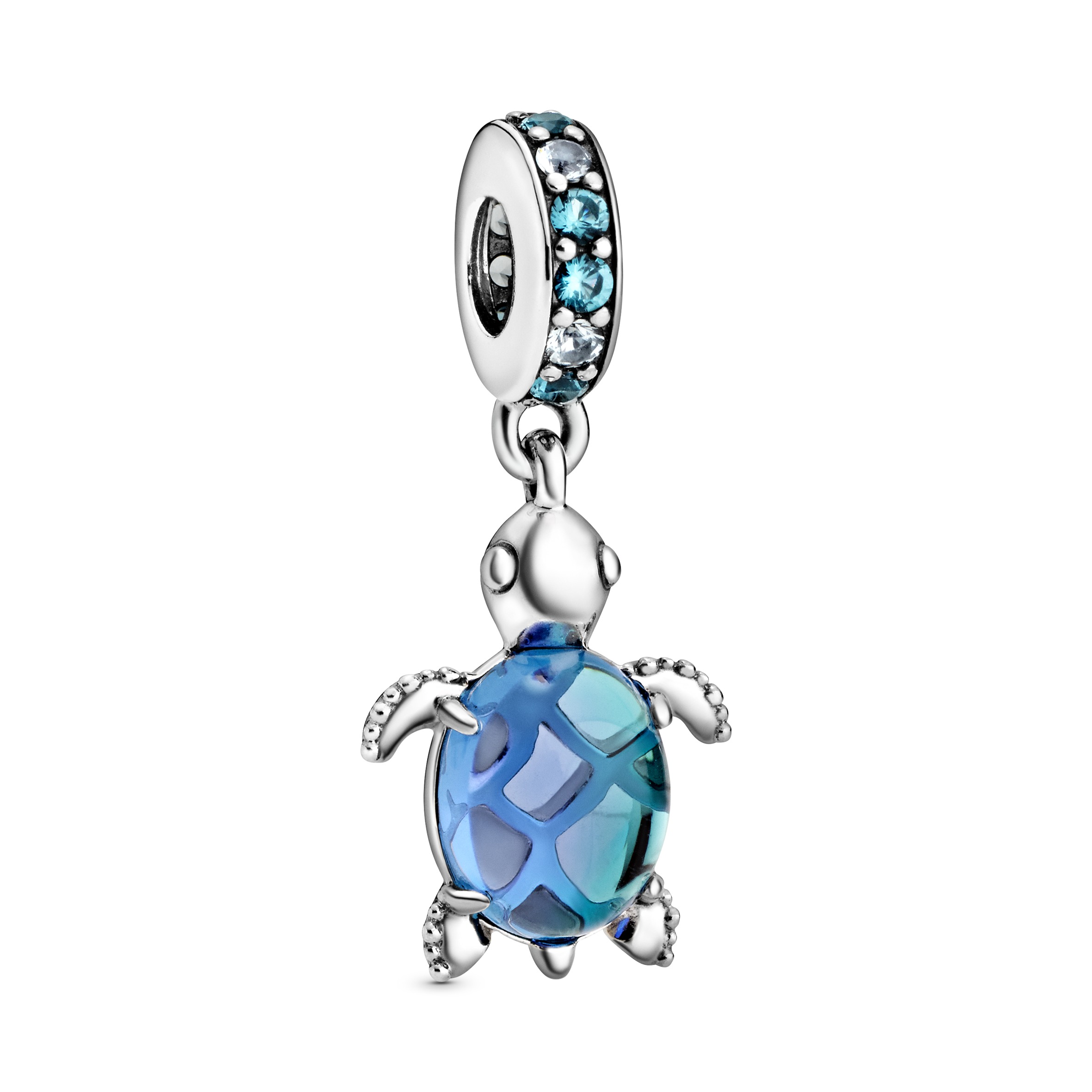 Murano Glass Sea Turtle Dangle Charm - 798939C01 Murano Glass Sea Turtle Dangle Charm
