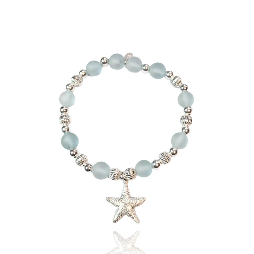 Dollie Seaglass Starfish Bracelet