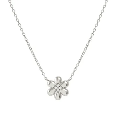 Nomination Petit Sparkle Silver Flower Necklace