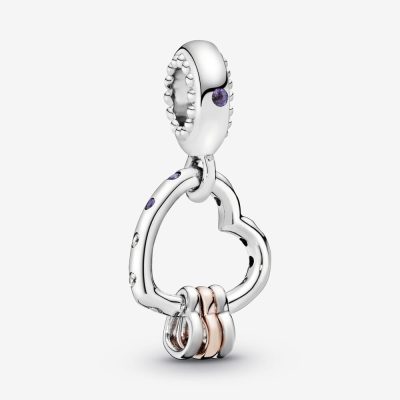 Pandora Heart Full of Hearts Dangle Charm - 787247NLCMX