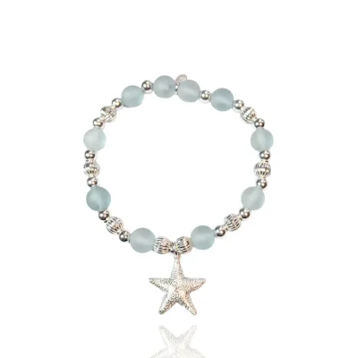 Dollie Seaglass Starfish Bracelet