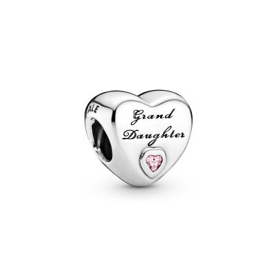 PANDORA PEOPLE Granddaughter's Love Charm - 796261PCZ